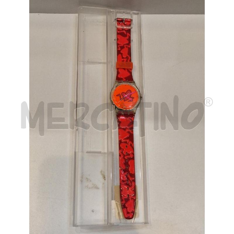 OROLOGIO SWATCH POUNDING HEART  | Mercatino dell'Usato Roma re di roma 1