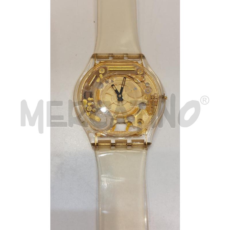 OROLOGIO SWATCH SKIN GOLD JELLY SKF101 1999 | Mercatino dell'Usato Roma re di roma 2
