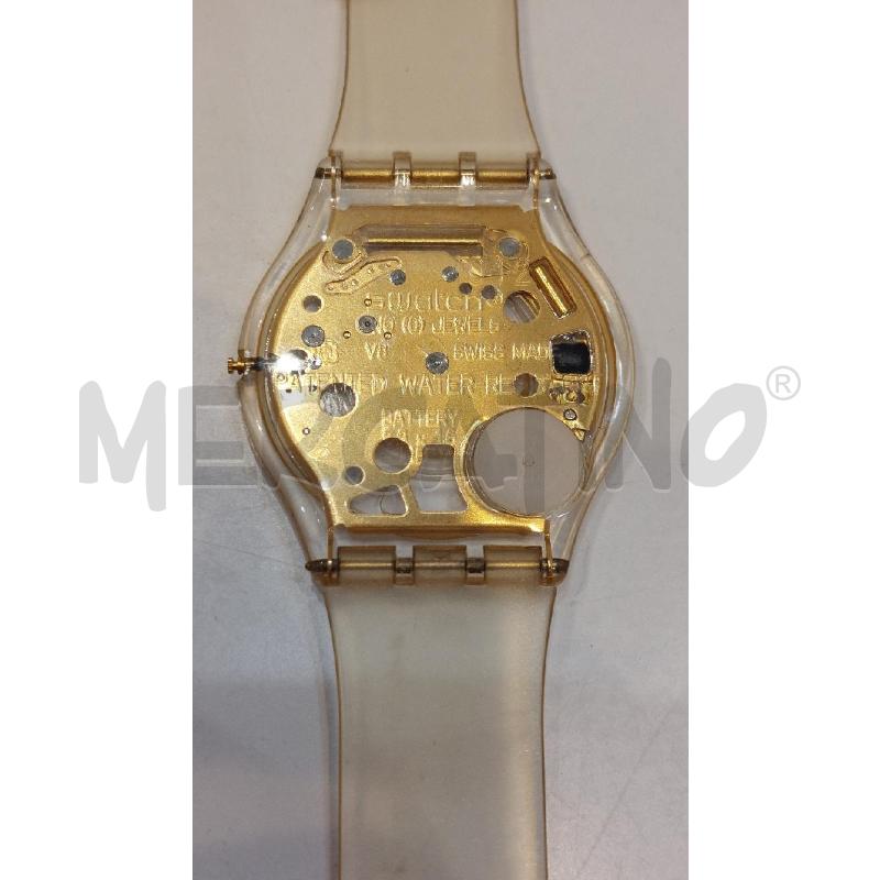 OROLOGIO SWATCH SKIN GOLD JELLY SKF101 1999 | Mercatino dell'Usato Roma re di roma 3