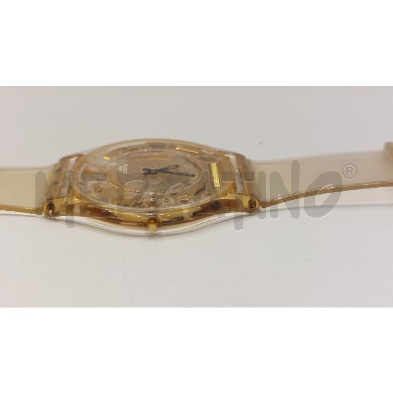 OROLOGIO SWATCH SKIN GOLD JELLY SKF101 1999 | Mercatino dell'Usato Roma re di roma 5