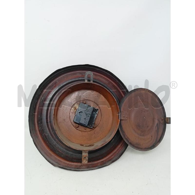 OROLOGIO TONDO METALLO NUMERI ROMANI MECCANISMO BATTERIA | Mercatino dell'Usato Roma re di roma 4