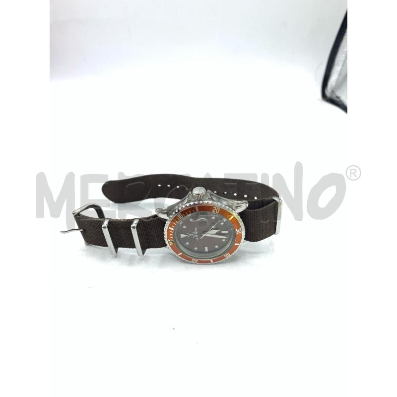 OROLOGIO TOY WATCH MARRONE QUADRANDE ARANCIO | Mercatino dell'Usato Roma re di roma 1