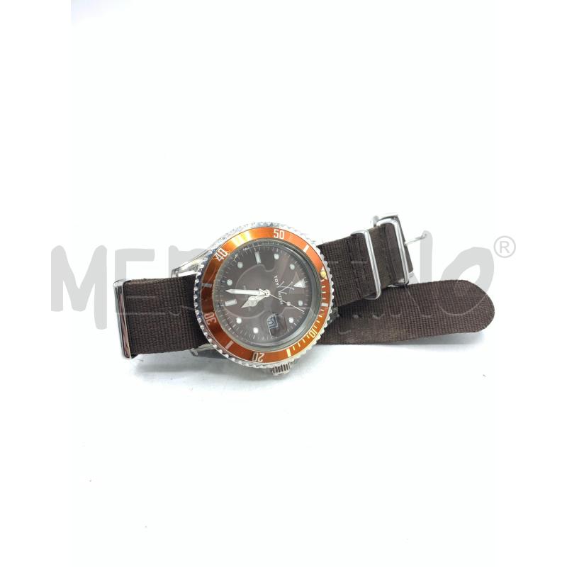 OROLOGIO TOY WATCH MARRONE QUADRANDE ARANCIO | Mercatino dell'Usato Roma re di roma 5