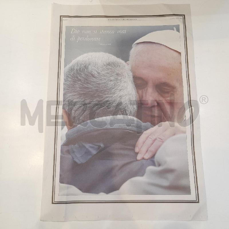 OSSERVATORE ROMANO MORTE BERGOGLIO | Mercatino dell'Usato Roma re di roma 2