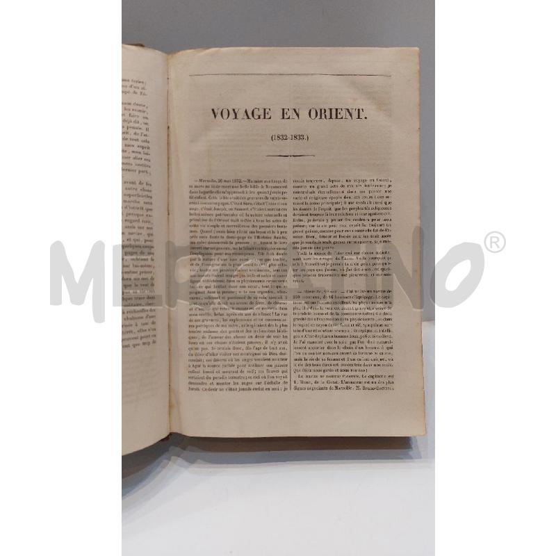 OUVRES DE LAMARTINE DE L'ACADEMIE FRANCAISE 1838 MELINE | Mercatino dell'Usato Roma re di roma 4