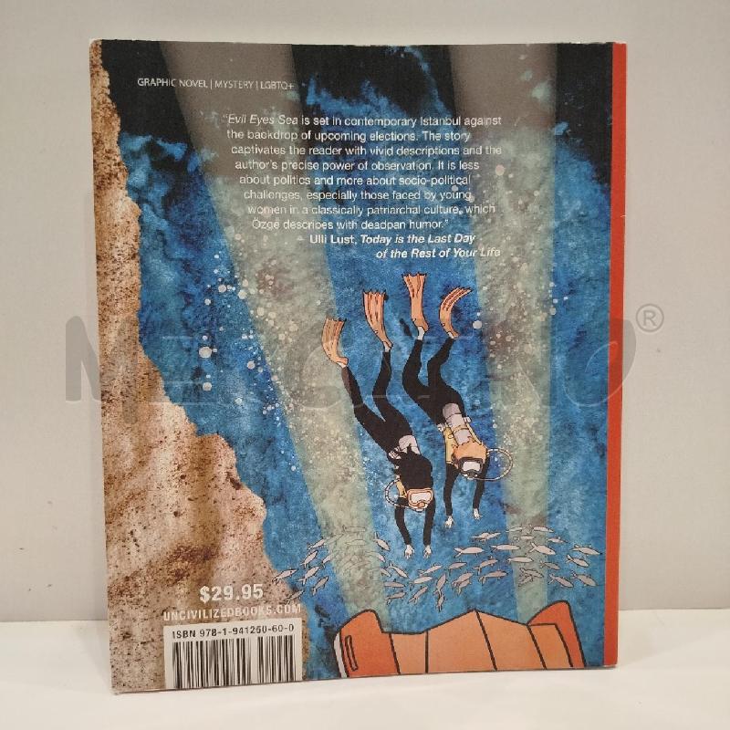 OZGE SAMANA EVIL EYES SEA GRAPHIC NOVEL IN INGLESE | Mercatino dell'Usato Roma re di roma 2