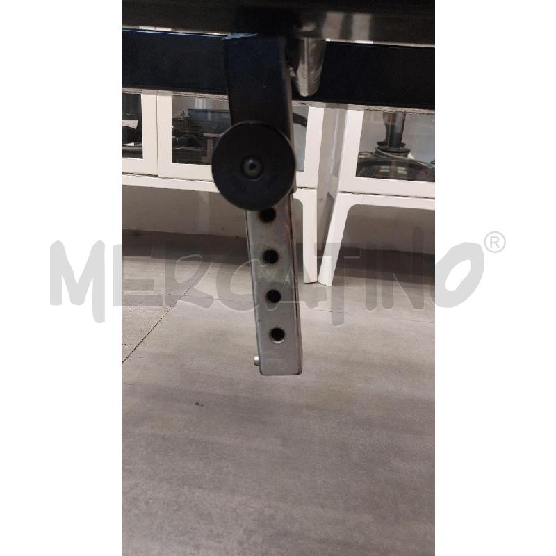PANCA SINGOLA TECHNOGYM NERA | Mercatino dell'Usato Roma re di roma 4