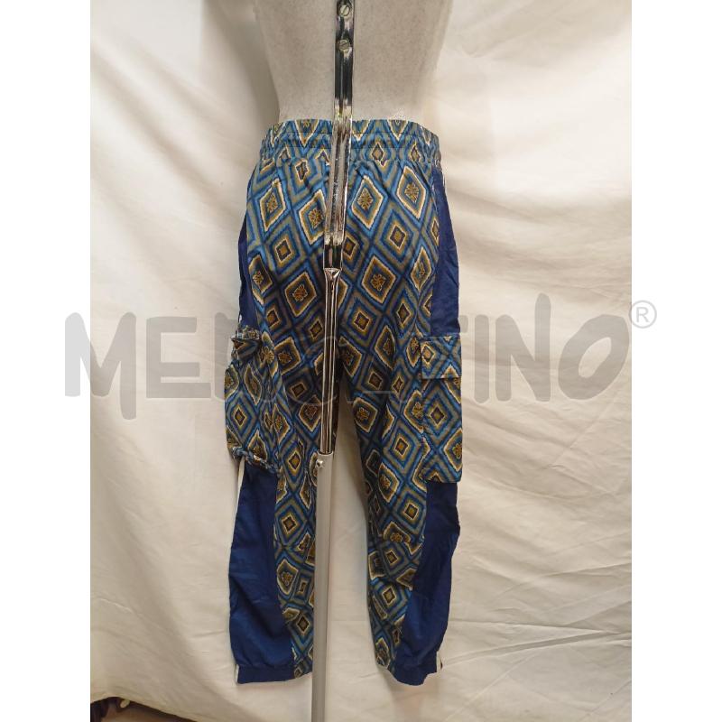 PANTALONE ADIDAS FARM RIO BLU AFRO FANTASY  | Mercatino dell'Usato Roma re di roma 3