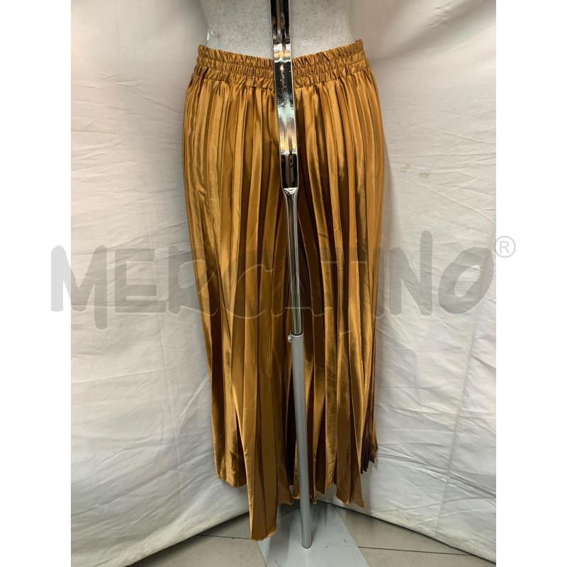 PANTALONE DONNA AMIRA FUAD BRONZO PLISSE | Mercatino dell'Usato Roma re di roma 3