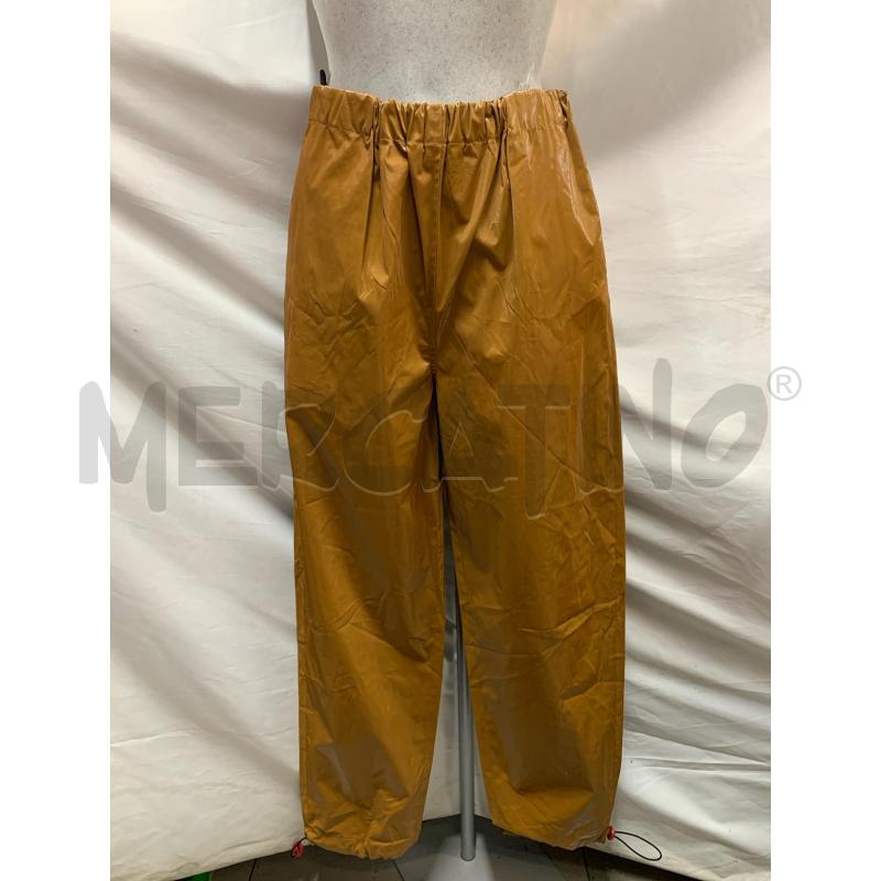 PANTALONE DONNA ERIKA CAVALLINI BEIGE ACETAT | Mercatino dell'Usato Roma re di roma 1