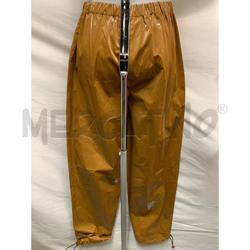 PANTALONE DONNA ERIKA CAVALLINI BEIGE ACETAT | Mercatino dell'Usato Roma re di roma 3