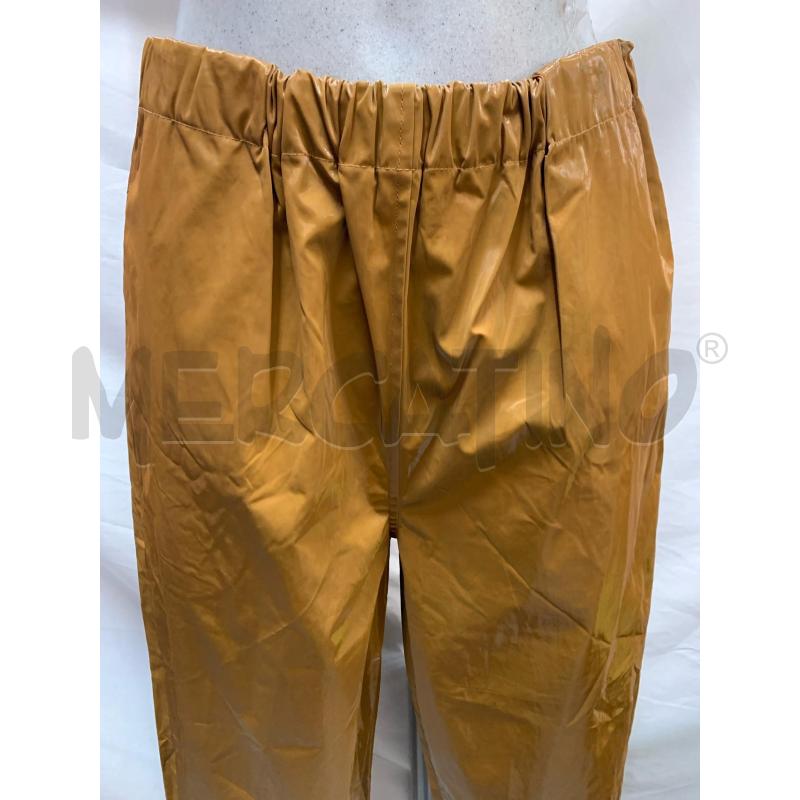PANTALONE DONNA ERIKA CAVALLINI BEIGE ACETAT | Mercatino dell'Usato Roma re di roma 4