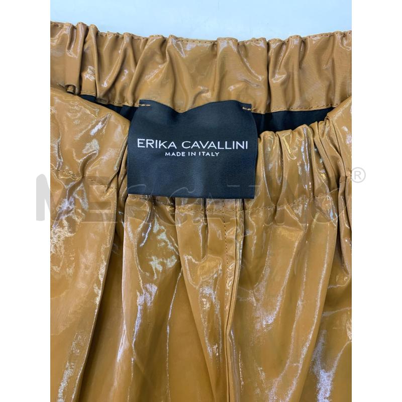 PANTALONE DONNA ERIKA CAVALLINI BEIGE ACETAT | Mercatino dell'Usato Roma re di roma 5