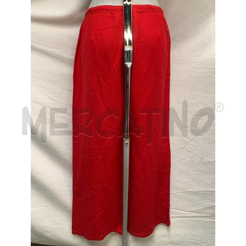 PANTALONE DONNA FENDI ROSSO LIN SILK | Mercatino dell'Usato Roma re di roma 3