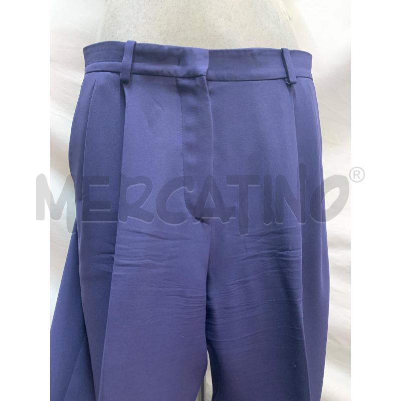 PANTALONE DONNA GIORGIO ARMANI SETA VIOLA | Mercatino dell'Usato Roma re di roma 3