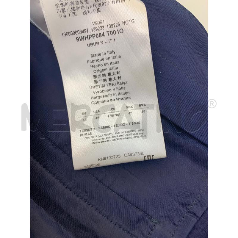 PANTALONE DONNA GIORGIO ARMANI SETA VIOLA | Mercatino dell'Usato Roma re di roma 5