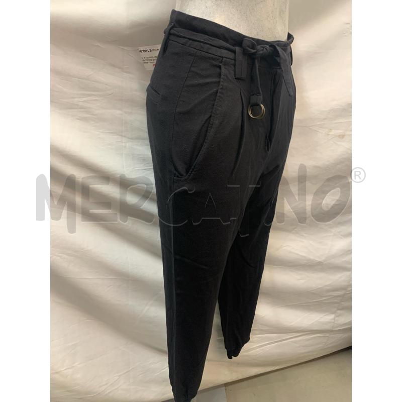 PANTALONE DONNA MAISON MARTIN MARGELA NERO | Mercatino dell'Usato Roma re di roma 2