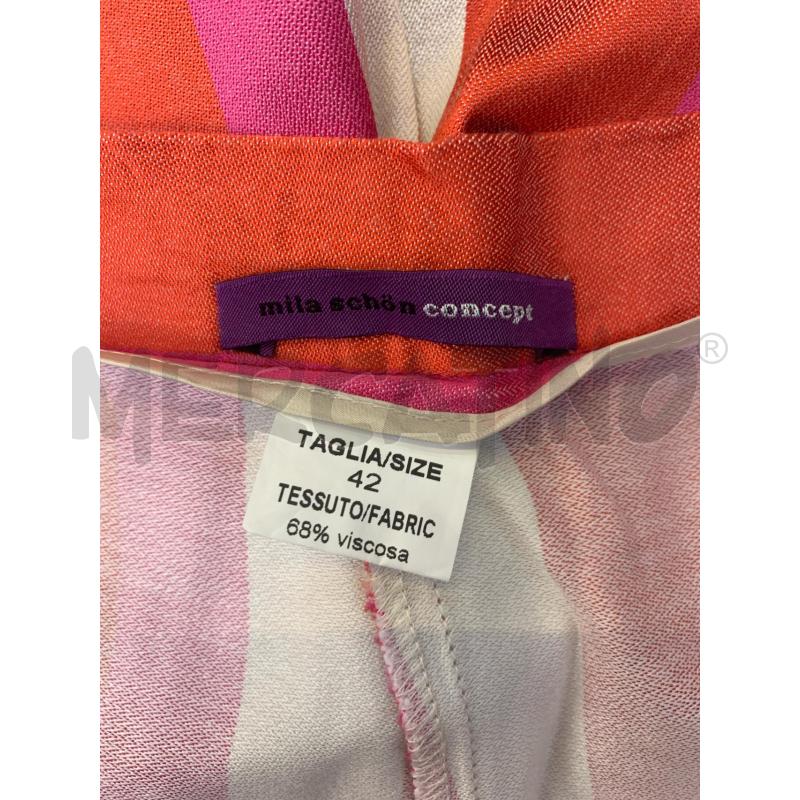 PANTALONE DONNA MILA SCHON RIGHE  | Mercatino dell'Usato Roma re di roma 5