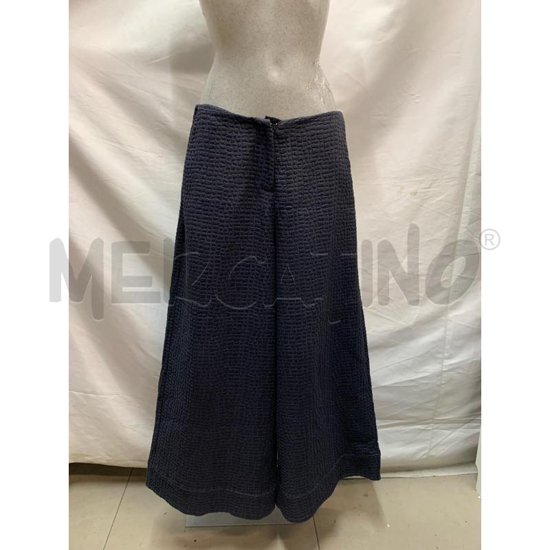 PANTALONE DONNA ZENOBIA ARTIGIANALE BLU  | Mercatino dell'Usato Roma re di roma 1
