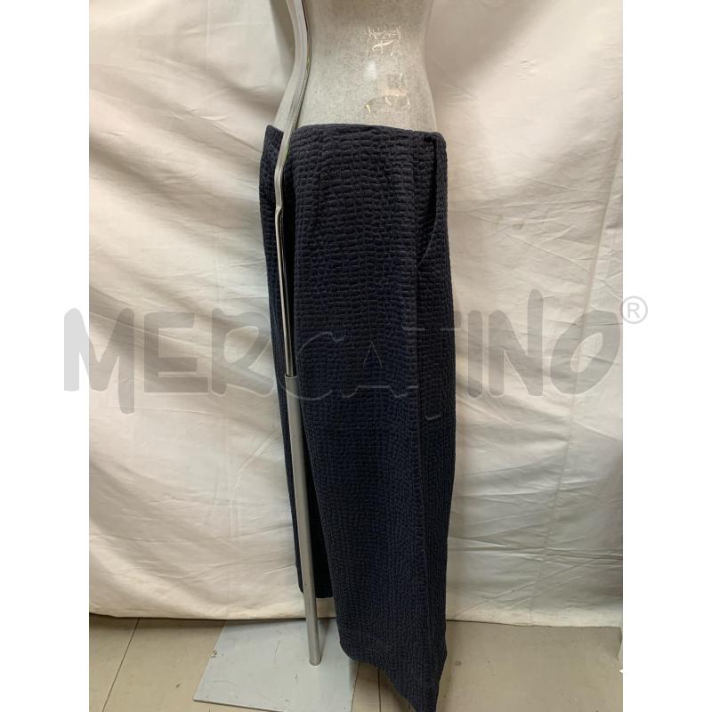 PANTALONE DONNA ZENOBIA ARTIGIANALE BLU  | Mercatino dell'Usato Roma re di roma 3