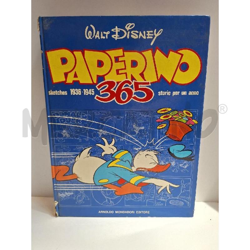 PAPERINO 365 SKETCHES 1936-1945 DISNEY PRIMA EDIZIONE 1975 | Mercatino dell'Usato Roma re di roma 1