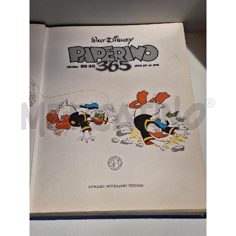 PAPERINO 365 SKETCHES 1936-1945 DISNEY PRIMA EDIZIONE 1975 | Mercatino dell'Usato Roma re di roma 4