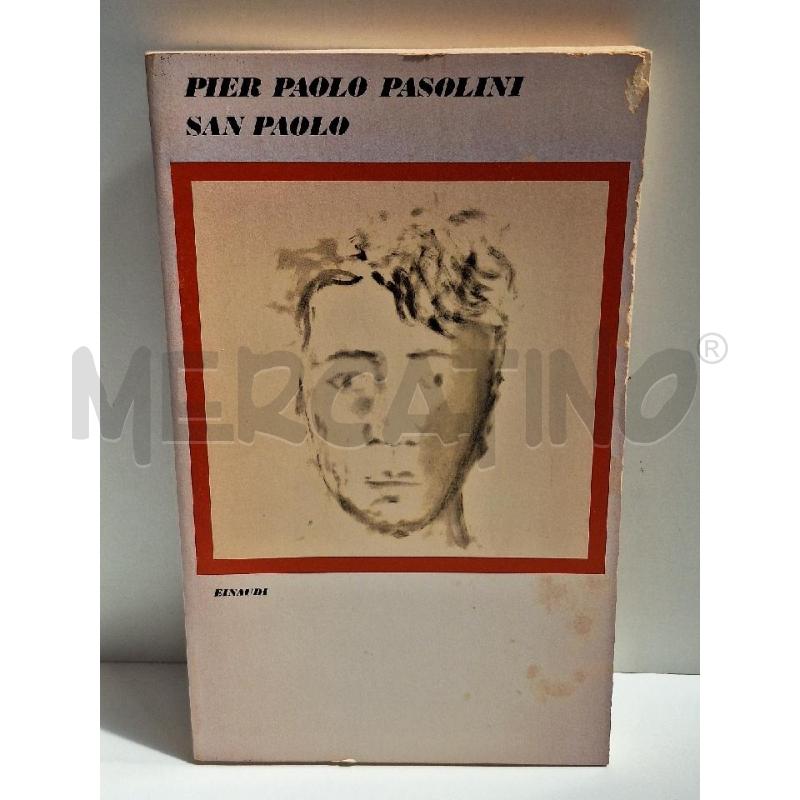 PASOLINI SAN PAOLO 1977 EINAUDI PRIMA EDIZIONE | Mercatino dell'Usato Roma re di roma 1