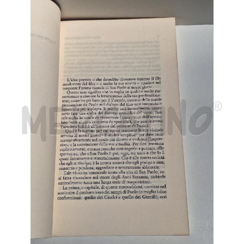 PASOLINI SAN PAOLO 1977 EINAUDI PRIMA EDIZIONE | Mercatino dell'Usato Roma re di roma 4
