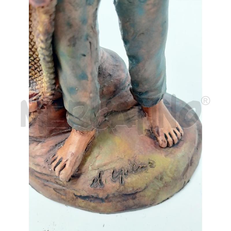 PASTORE TERRACOTTA NAPOLETAONE LANTERNA  | Mercatino dell'Usato Roma re di roma 5