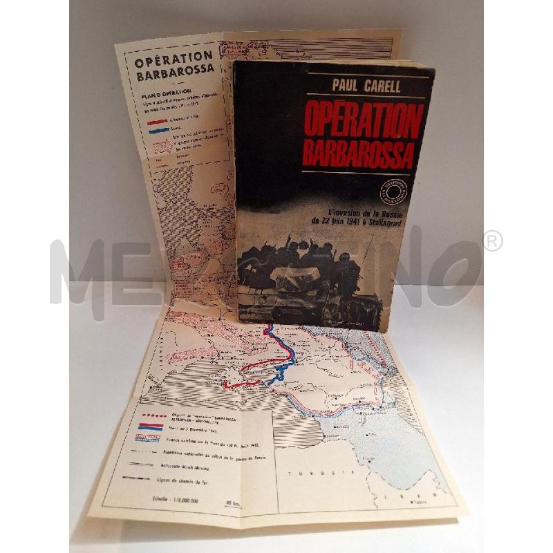 PAUL CARELL OPÉRATION BARBAROSSA 1964 ROBERT LAFFONT | Mercatino dell'Usato Roma re di roma 1
