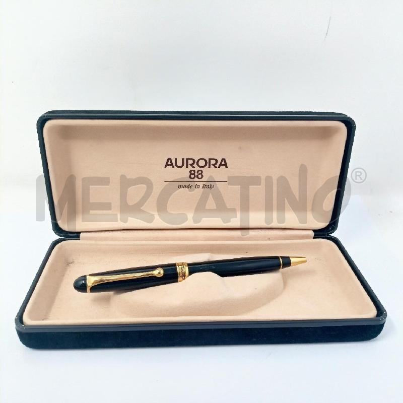PENNA A SFERA AURORA 88 NERA DEC DORATI | Mercatino dell'Usato Roma re di roma 1