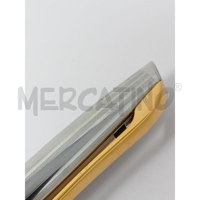 PENNA A SFERA AURORA LINEE VERTICALI SILVER DORATA | Mercatino dell'Usato Roma re di roma 4