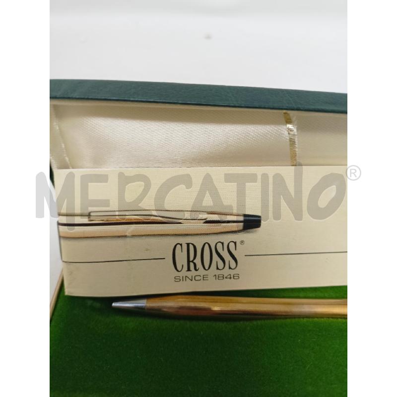 PENNA A SFERA CROSSA DORATA ARGENTATA  | Mercatino dell'Usato Roma re di roma 3