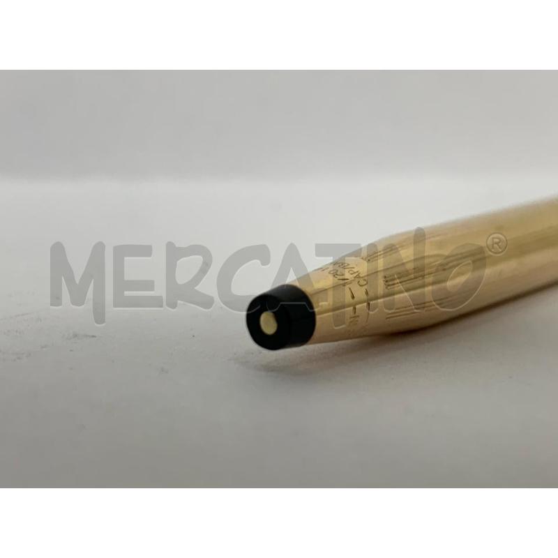 PENNA A SFERA CROSS PLACCATA DORATA TAPPINO NERO RIGHINE | Mercatino dell'Usato Roma re di roma 5