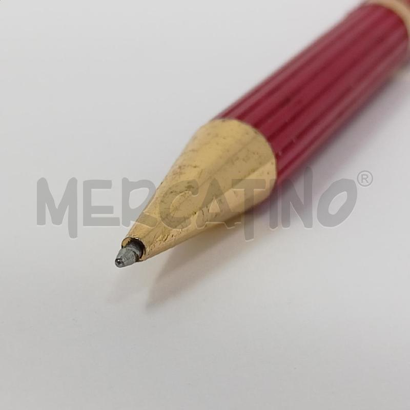 PENNA A SFERA FENDI ROSSA E DORATA RIGHINE | Mercatino dell'Usato Roma re di roma 3