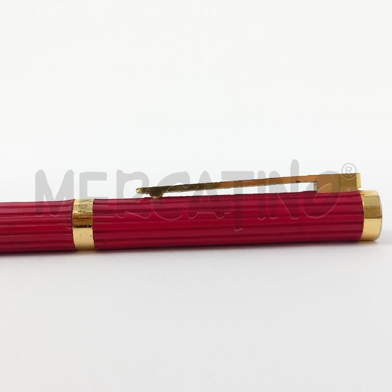 PENNA A SFERA FENDI ROSSA E DORATA RIGHINE | Mercatino dell'Usato Roma re di roma 5