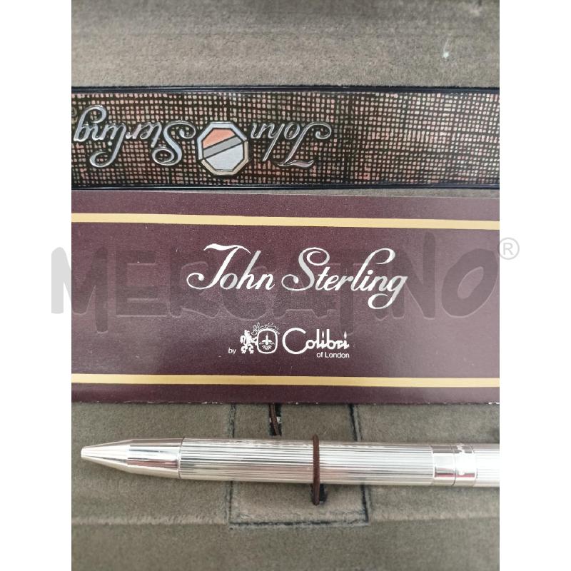 PENNA A SFERA JOHN STERLING CROMATA X COLIBRI  | Mercatino dell'Usato Roma re di roma 2