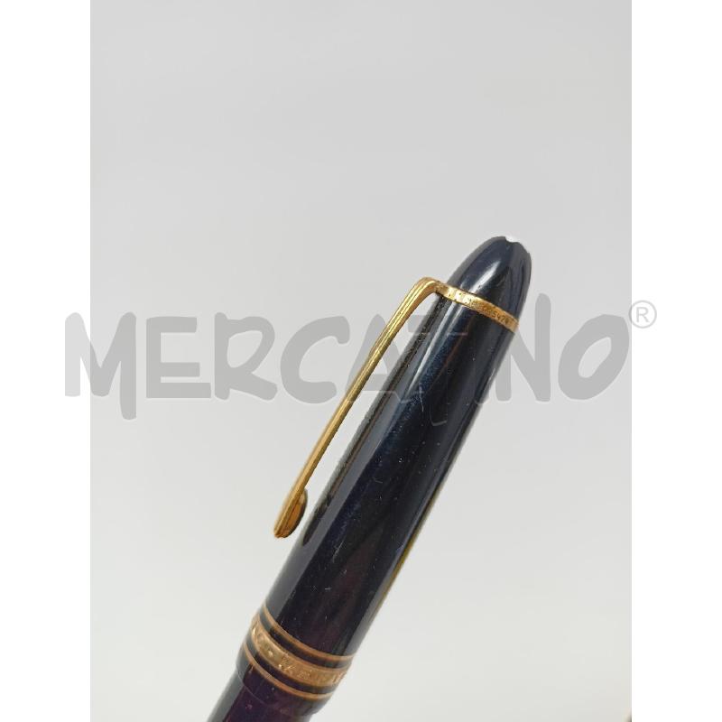 PENNA A SFERA MONTBLANC NERA DEC DORATI | Mercatino dell'Usato Roma re di roma 3