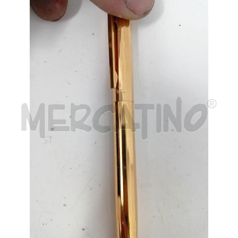 PENNA A SFERA WATERMAN DORATA SFACCETTATA | Mercatino dell'Usato Roma re di roma 2
