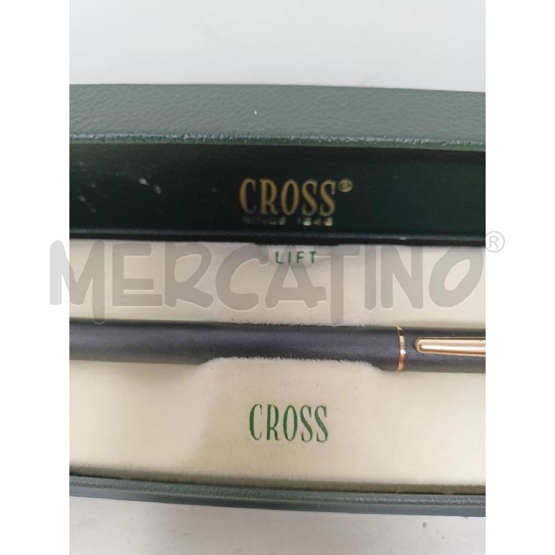 PENNA SFERA CROSS NERA SATINAT | Mercatino dell'Usato Roma re di roma 2
