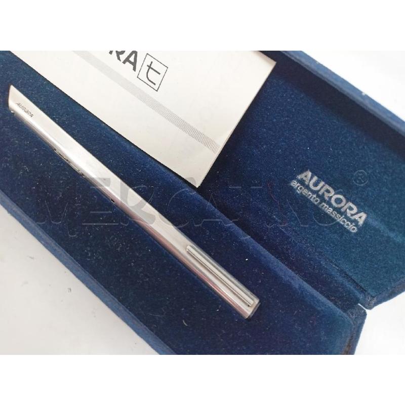 PENNA SFERA HASTIL AURORA SILVER  | Mercatino dell'Usato Roma re di roma 2
