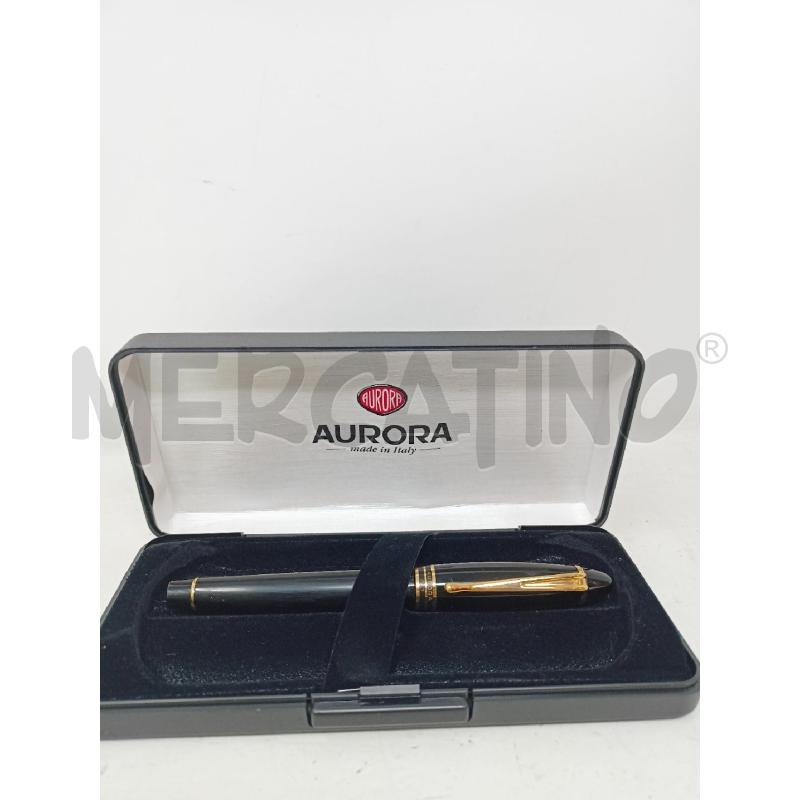PENNA SFERA ROLLER AURORA Y NERA ORO | Mercatino dell'Usato Roma re di roma 1