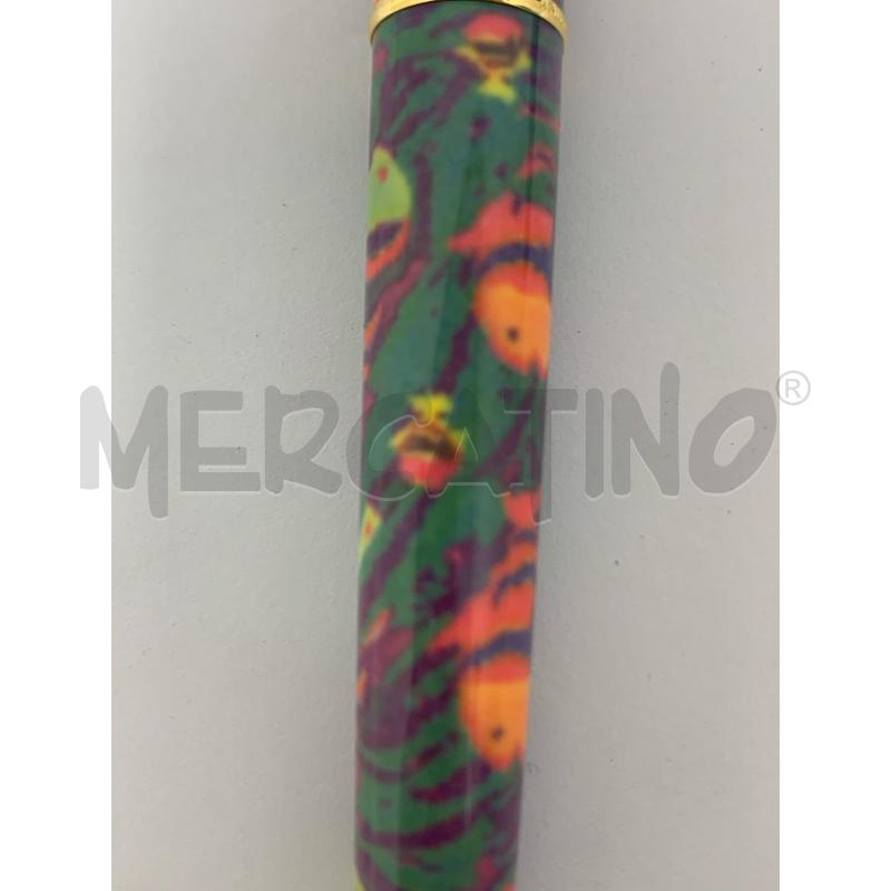 PENNA SFERA WATERMAN MOTIVO PSICHEDELICO  | Mercatino dell'Usato Roma re di roma 3