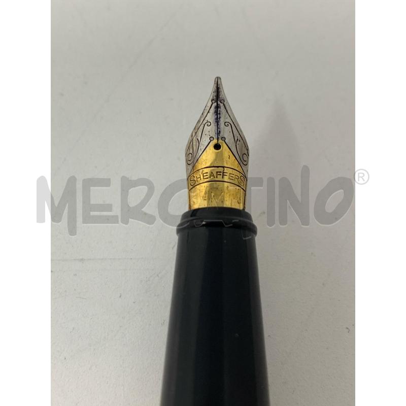 PENNA STILOGRAFICA SHEAFFER 300 PLASTICA NERA DETT OROR  | Mercatino dell'Usato Roma re di roma 3