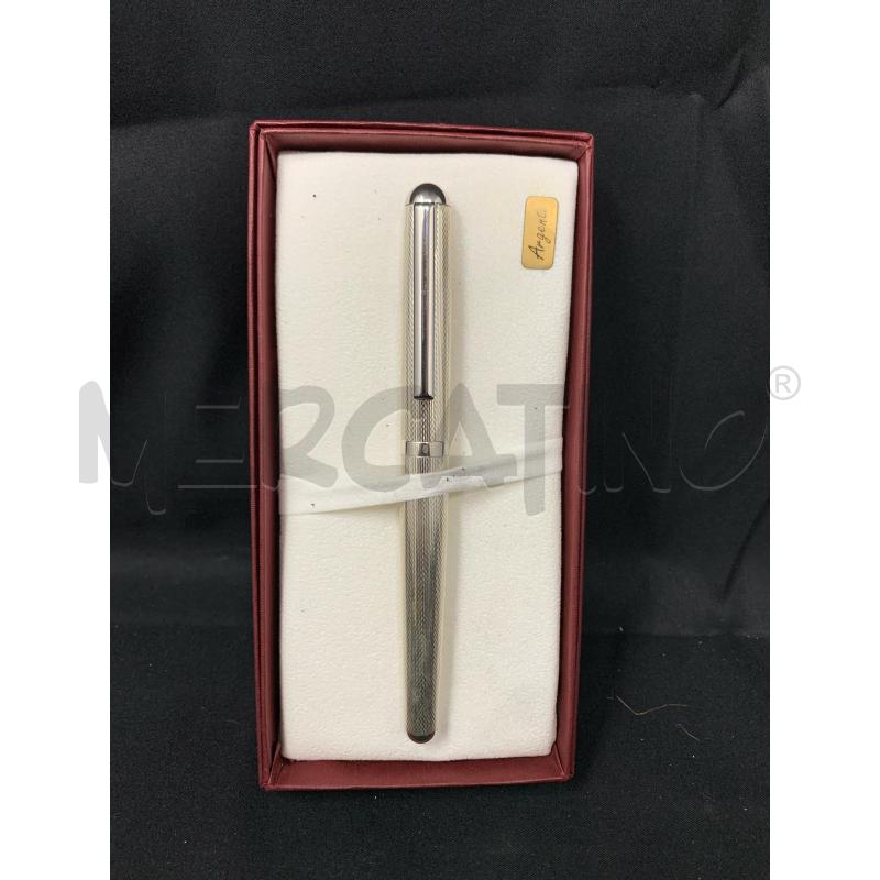 PENNA STILOGRAFICA SILVER DEC EFFETTO SERPENTE | Mercatino dell'Usato Roma re di roma 1
