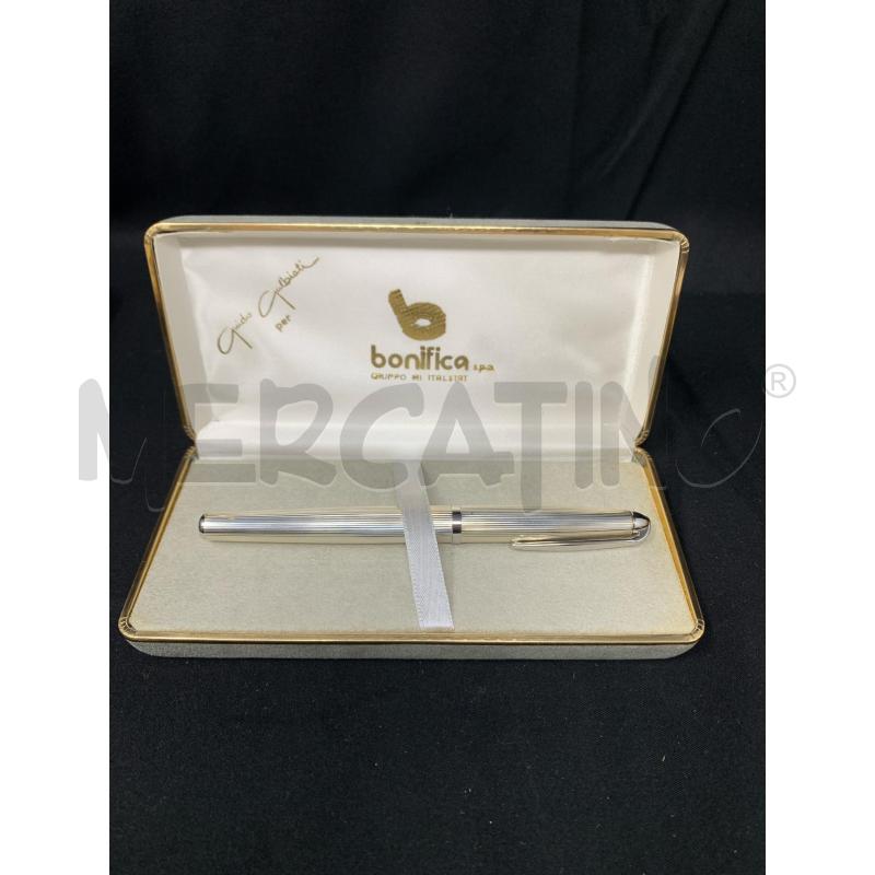 PENNA STILOGRAFICA SLVER RIGHINE  | Mercatino dell'Usato Roma re di roma 1