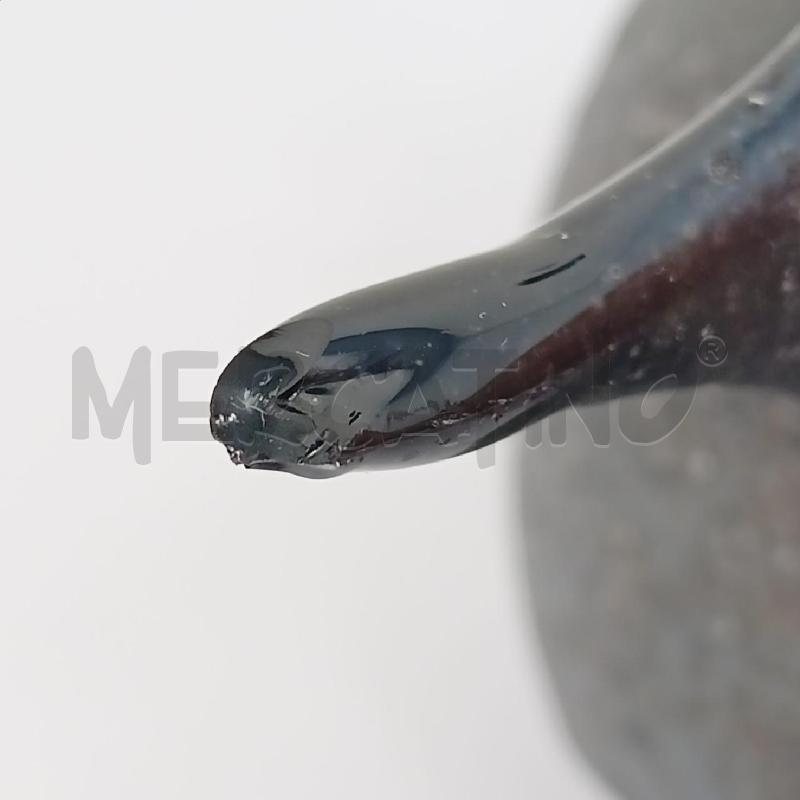 PESCE  MURANO NERO DETTAGLI ORO                                                 | Mercatino dell'Usato Roma re di roma 4