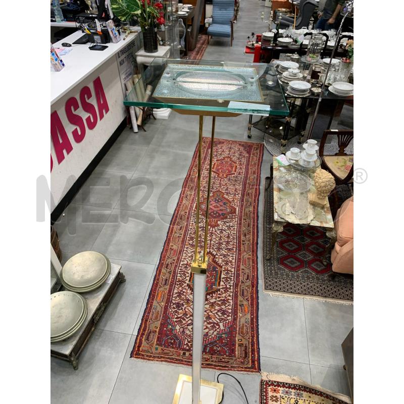 PIANTANA '90 PELLE BIANCA PARALUME PIRAMID VETRO QUADR | Mercatino dell'Usato Roma re di roma 2