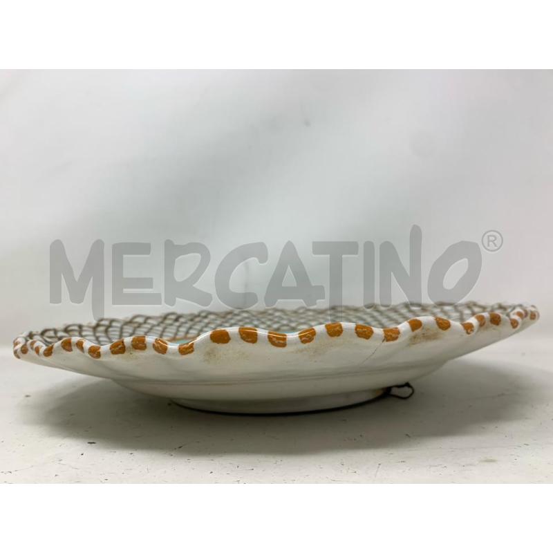 PIATTO MURO LA QUERCIA DEC CENTAURO FONDO AZZURRO | Mercatino dell'Usato Roma re di roma 5