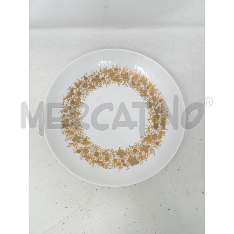 PIATTO ROSENTHAL STUDIO LINIE FIORI ORO | Mercatino dell'Usato Roma re di roma 1